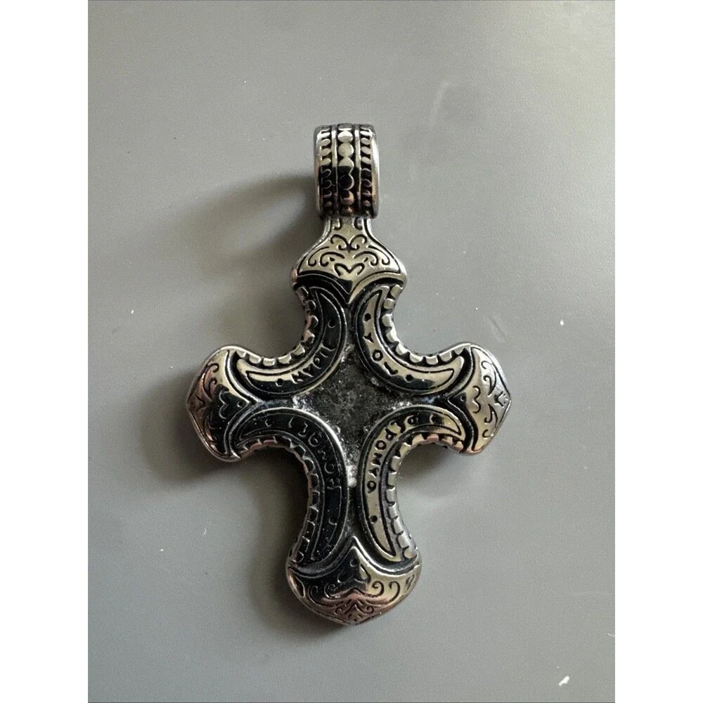 European Victoria Knight Templar Celtic Cross Crusades Pendant 24” Chain Unisex